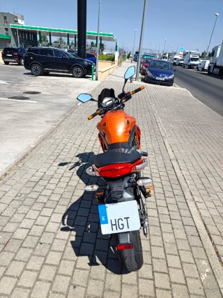 Kawasaki ER-6N Naranja