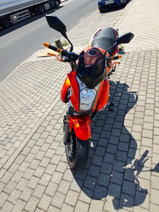 Kawasaki ER-6N Naranja