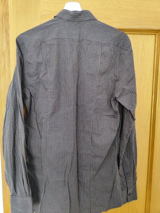 Camisa Calvin Klein Hombre Marrón/Gris
