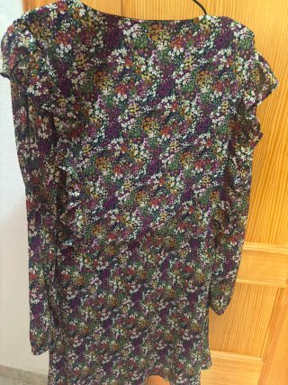 Vestido manga larga