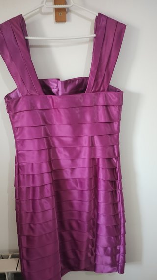 Vestido fiesta ZM WOMAN morado talla 42