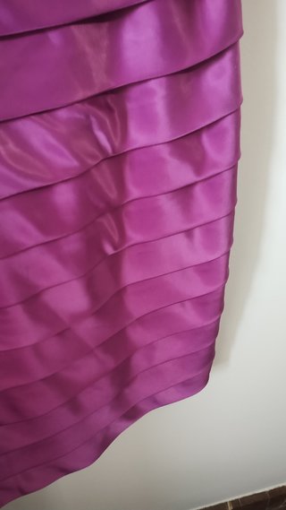 Vestido fiesta ZM WOMAN morado talla 42