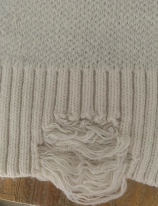 Jersey Bershka Negro/Blanco Talla S