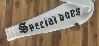 Jersey Bershka Negro/Blanco Talla S