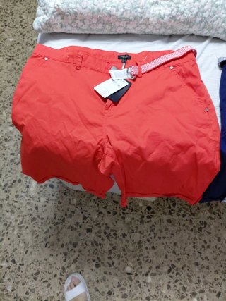 Bermudas con cinturón