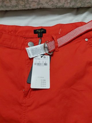 Bermudas con cinturón