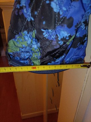Borsa Desigual floreale blu
