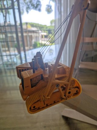 Caterpillar Juguete Modelo Hierro
