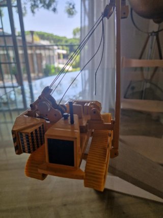 Caterpillar Juguete Modelo Hierro
