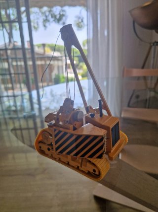 Caterpillar Juguete Modelo Hierro