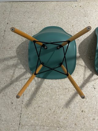 Sillas Nórdicas Verde Jade (2 unidades)