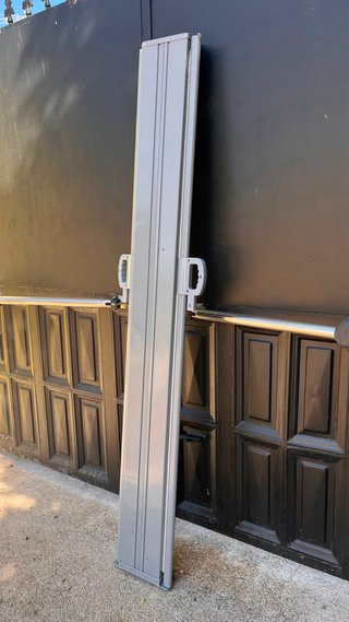 Pacchetto di 2 tende laterali arrotolabili per terrazzo o giardino