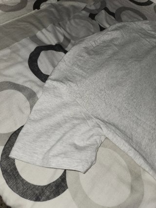 Camiseta gris con estampado WONDERFUL