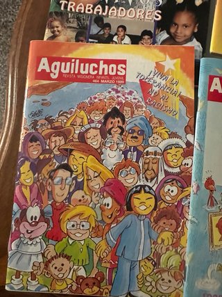 Lote de 9 revistas AGUILUCHOS...año 1998/1999