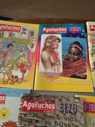 Lote de 9 revistas AGUILUCHOS...año 1998/1999