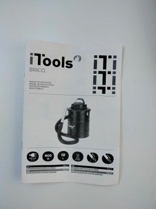 Aspirador Cenizas iTools 18L 800W