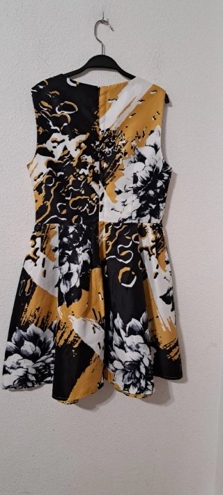 Vestido Sinty Multicolor con Estampado Floral