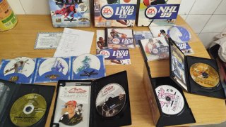 Lote Juegos PC: NHL 99, NBA Live 99, Gunman