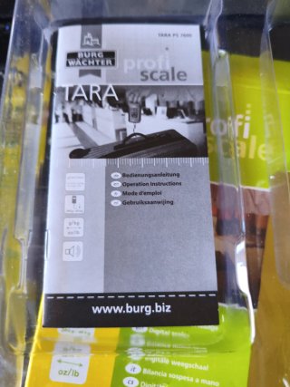 Báscula digital portátil hasta 40kg