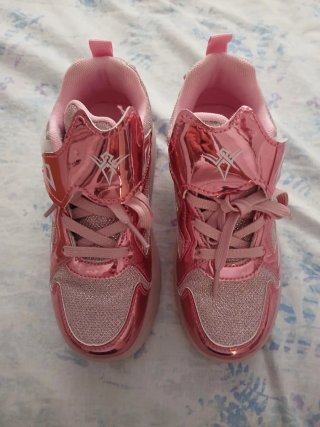 Zapatillas con Ruedas Niña Rosa