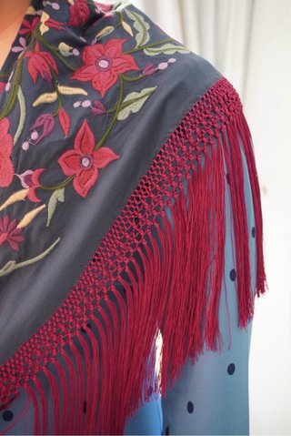 Mantoncillo Flamenca Bordado