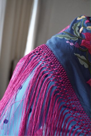 Mantoncillo Flamenca Bordado