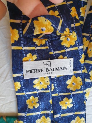 Corbatas Yves Saint Laurent y Pierre Balmain