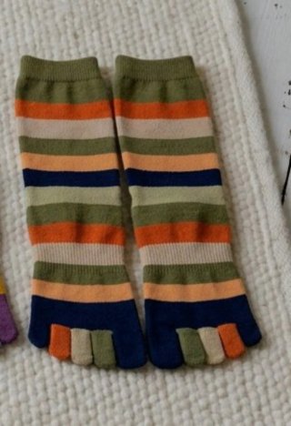 20 pares calcetines retro dedos Y2K
