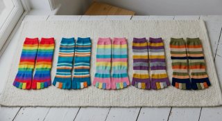 20 pares calcetines retro dedos Y2K