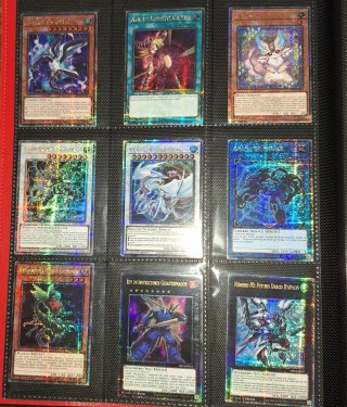 Lotto Carte Yugioh Quarter Century Secret Rare