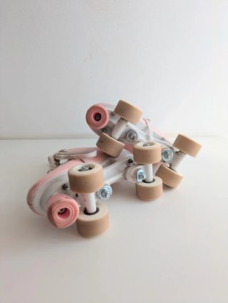 Patines color rosa Oxelo,Talla 37