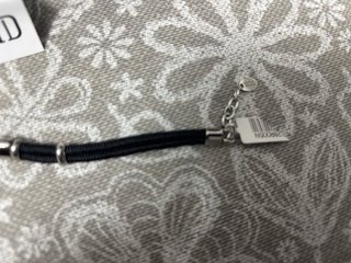 Bracciale uomo BRAND GIOIELLI nero/argento