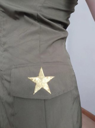 Disfraz militar mujer