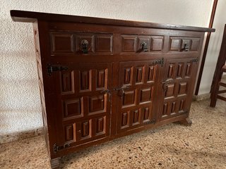 Aparador recibidor vintage de madera