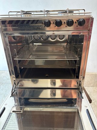 Horno de gas Equator 3 con cocina integrada
