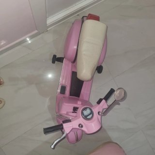 Moto Vespa de Juguete Rosa