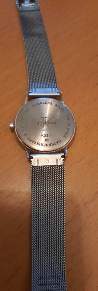 Orologi da polso con cinturino in pelle e acciaio