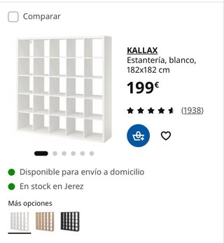 Estantería Kallax Ikea 5 Puertas 5 Cajas 2 Cajones