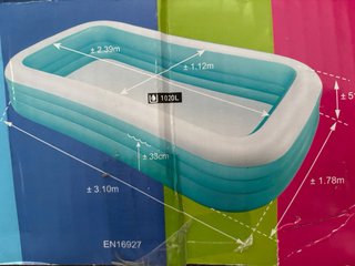 Piscina Intex 3,10 x 1,78 x 0,50 m