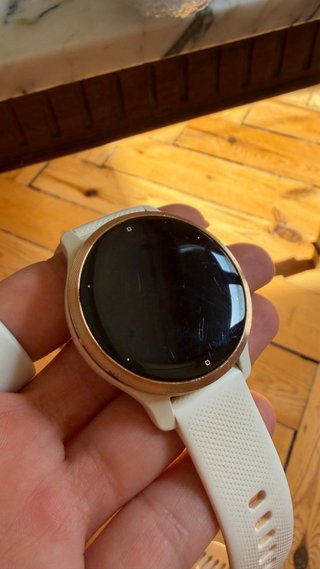 Garmin Venu 2S Blanco/Oro Rosa + Caja + Cable orig