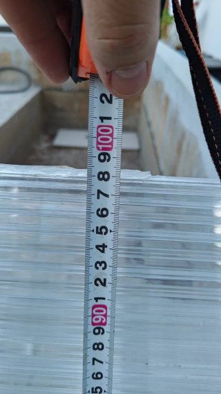 Placas Policarbonato 3x0.98m 16mm