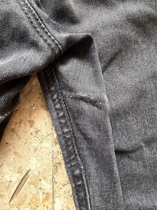 Jeans Stradivarius negros talla 38