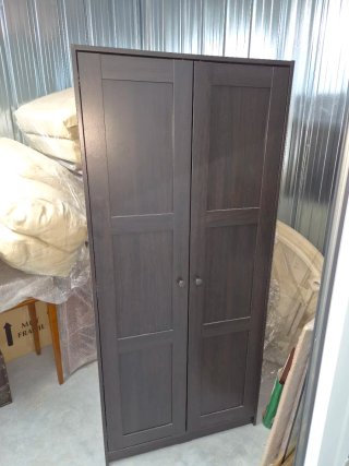 Armario rakkestad marrón oscuro de madera