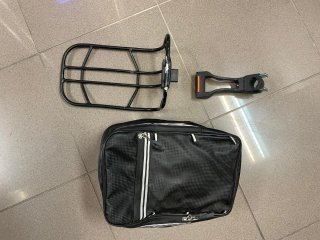 Portaequipajes y mochila