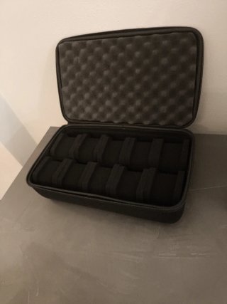Custodia portaorologi nera