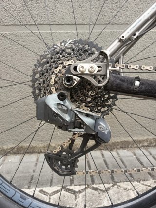 Bici titanio Joe Murray