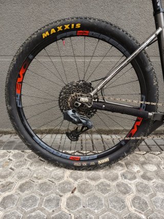 Bici titanio Joe Murray