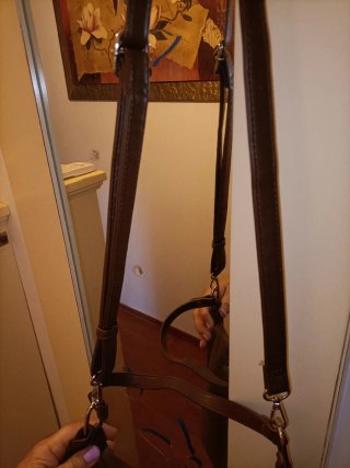 Borsa a spalla Conbipel marrone