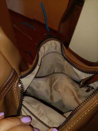 Borsa a spalla Conbipel marrone