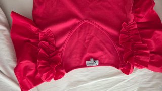 Camiseta Minueto XL Volantes Rojo